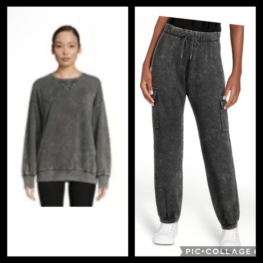 NWT Cargo Mineral Wash Sweatsuit